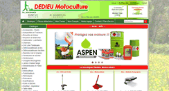 Desktop Screenshot of dedieu-motoculture.com